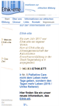 Mobile Screenshot of ethik-ette.de